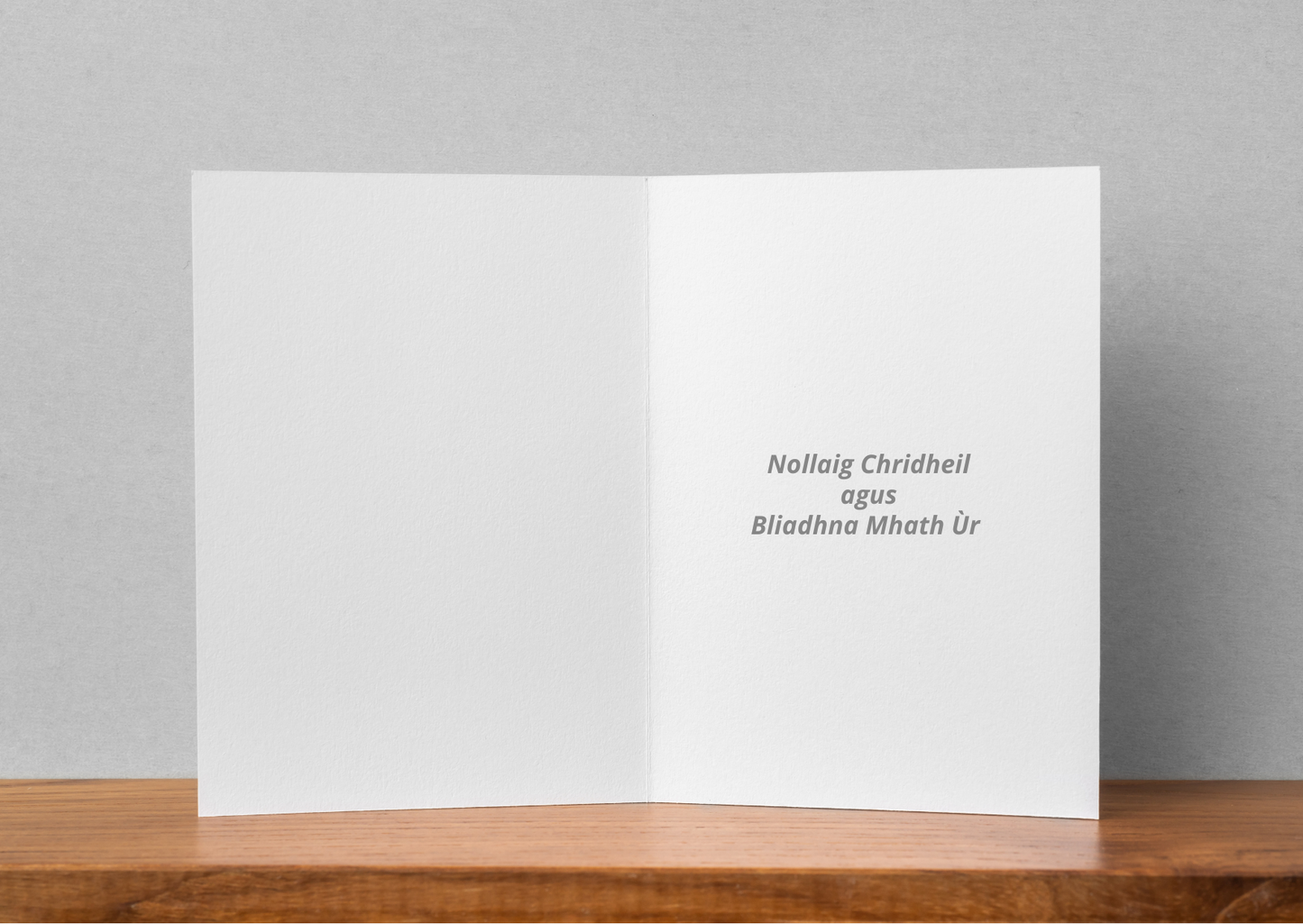 Cairt Nollaig Brù-Dhearg - Paca de 5