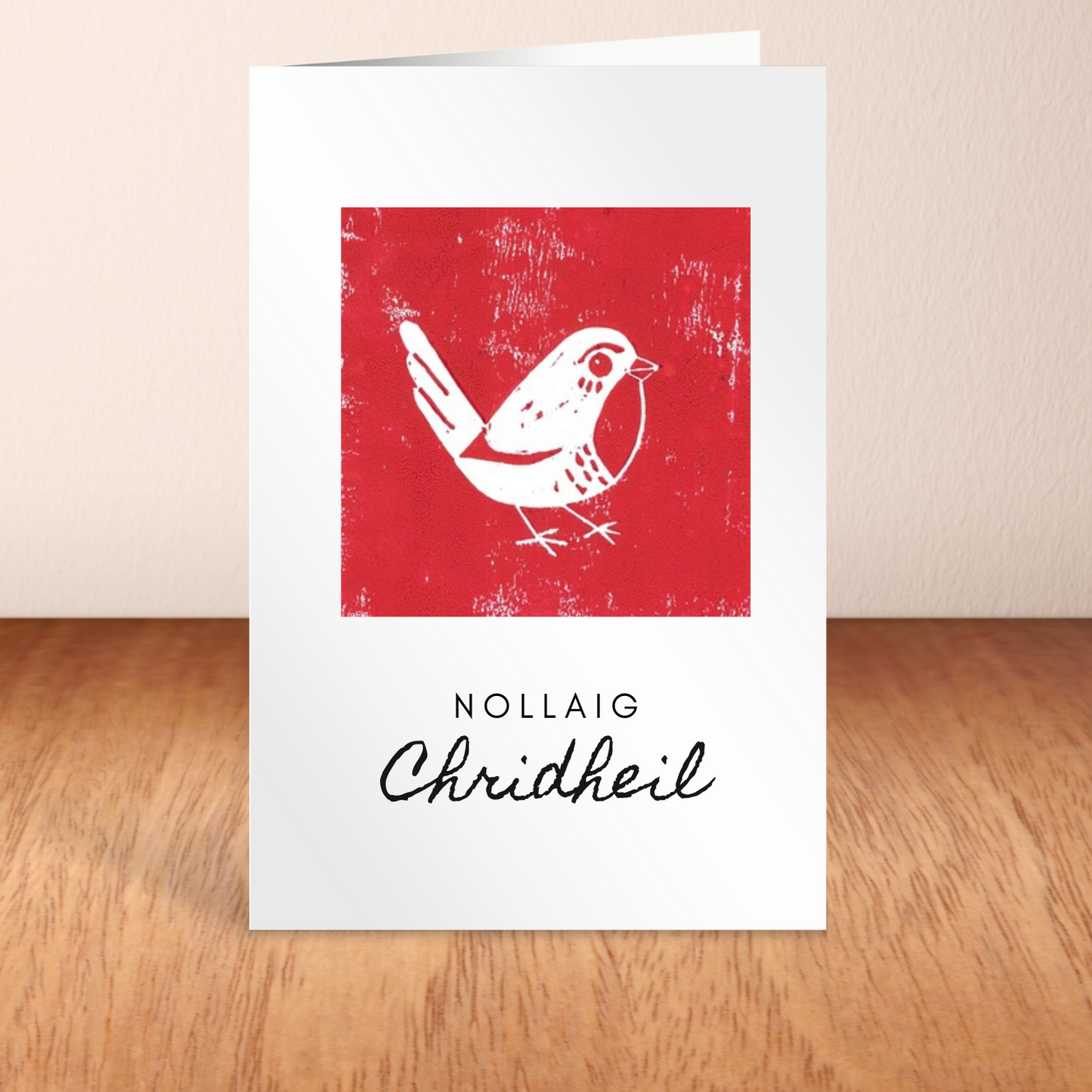 Cairt Nollaig Brù-Dhearg - Paca de 5