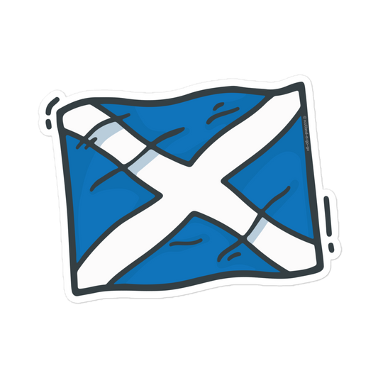 Sticker | Scottish Saltire