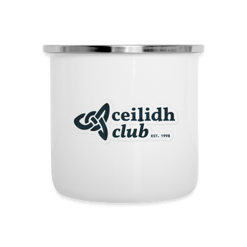 Enamel Mug | Ceilidh Club - white