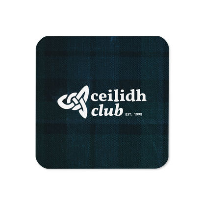 Cork-back coaster | Ceilidh Club