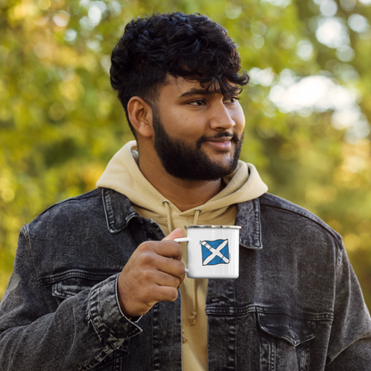 Enamel Mug | Scottish Saltire