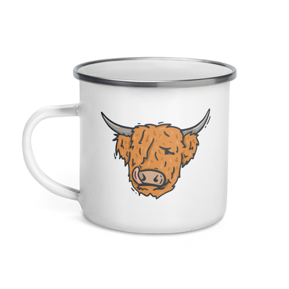 Enamel Mug | Hector the Highland Coo