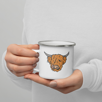 Enamel Mug | Hector the Highland Coo