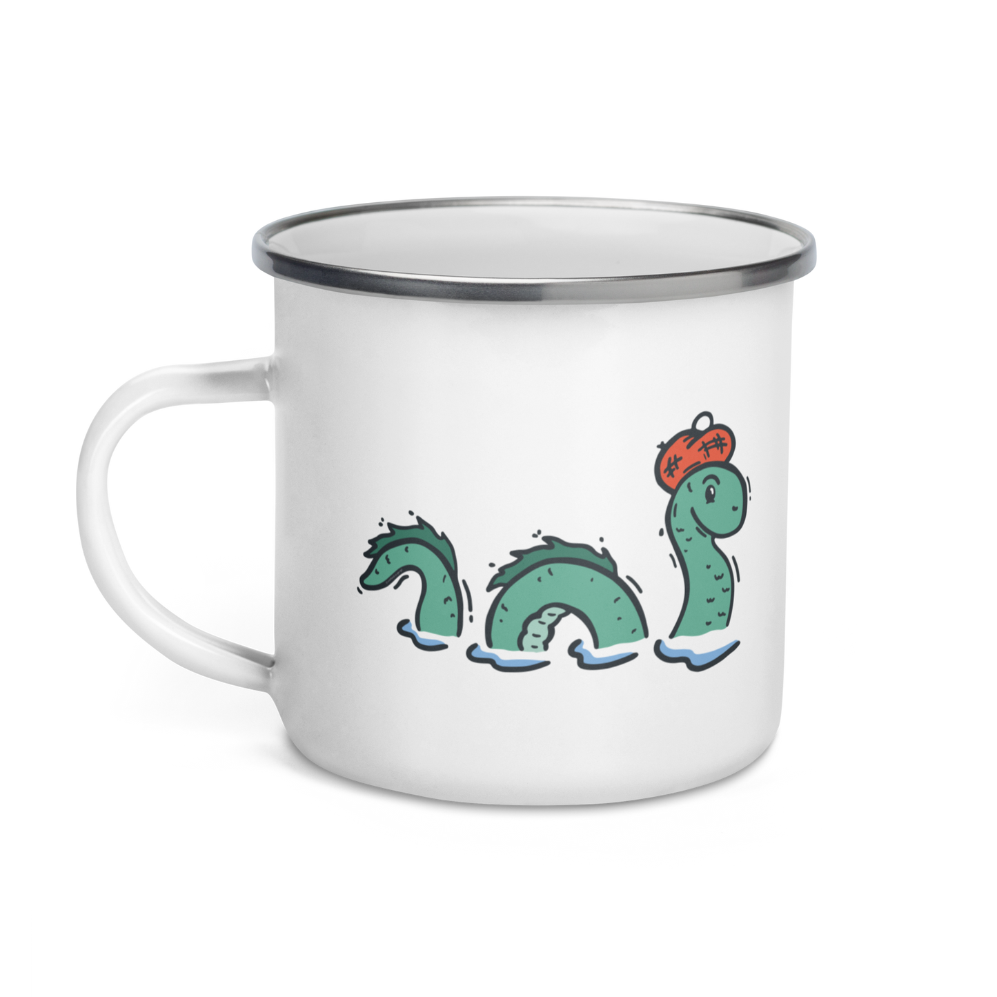 Enamel Mug | Nessie the Loch Ness Monster