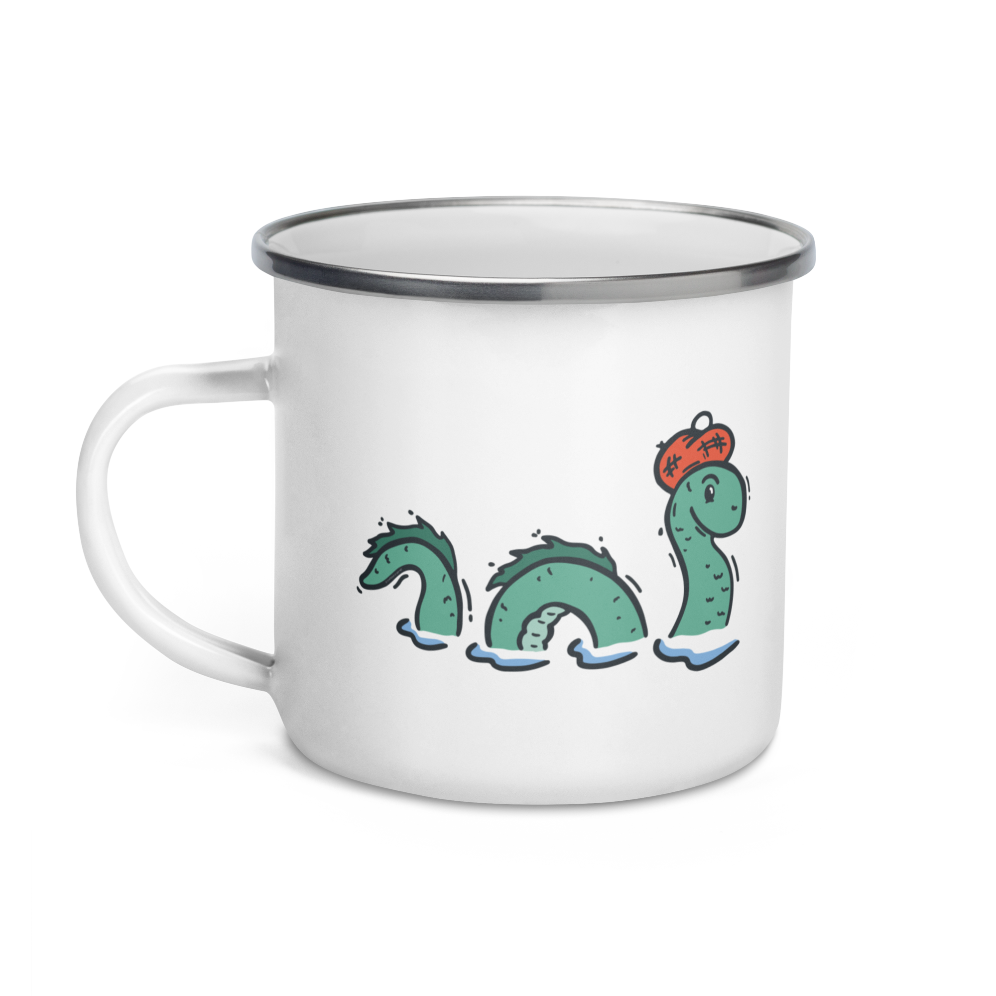 Enamel Mug | Nessie the Loch Ness Monster