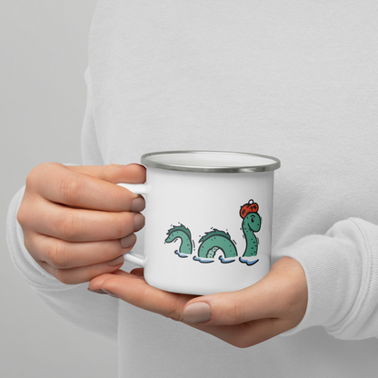 Enamel Mug | Nessie the Loch Ness Monster