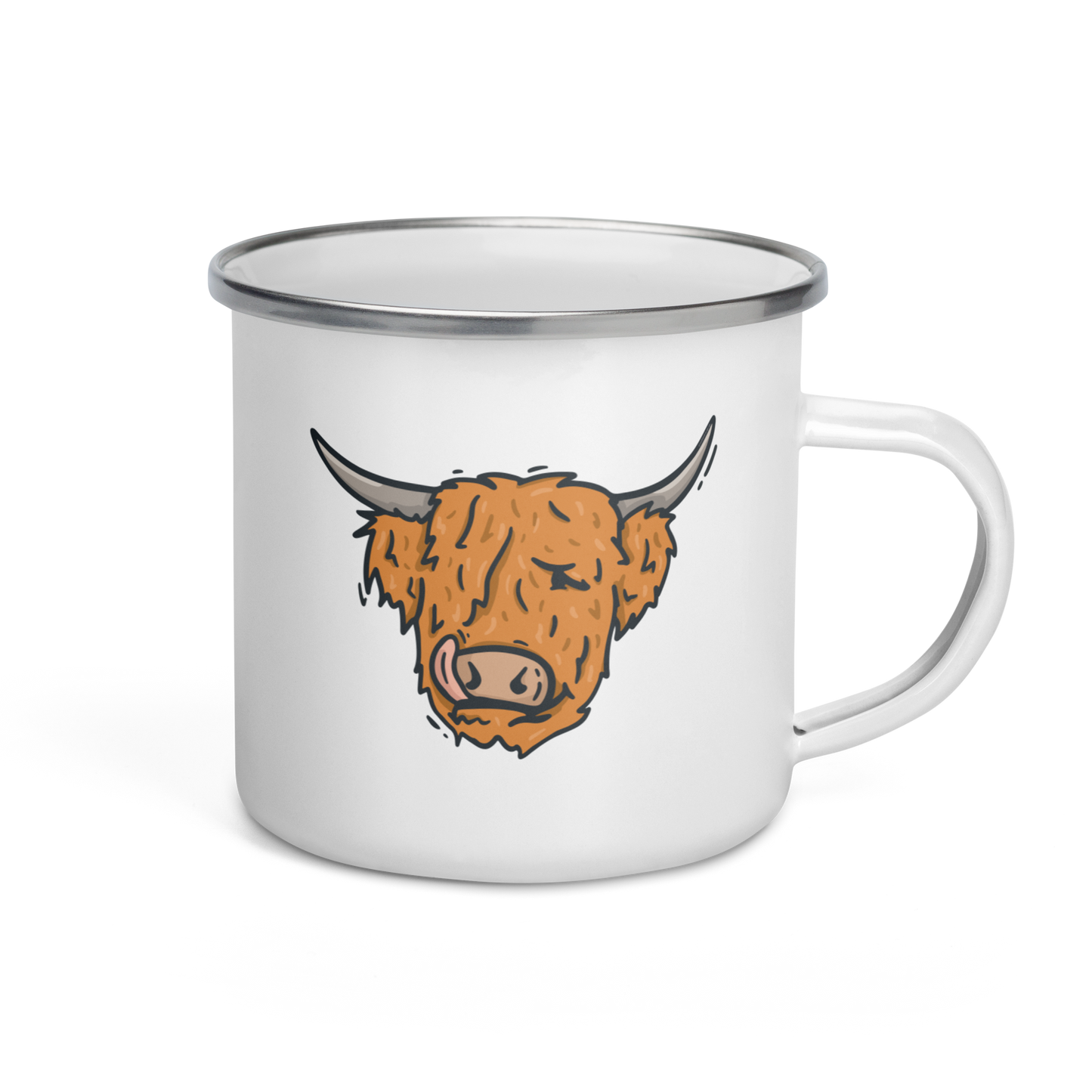 Enamel Mug | Hector the Highland Coo