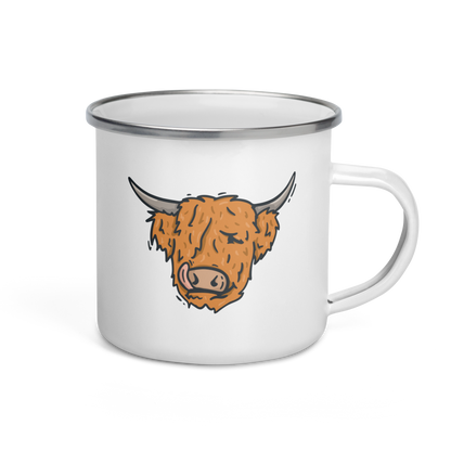 Enamel Mug | Hector the Highland Coo