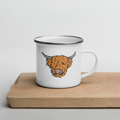 Enamel Mug | Hector the Highland Coo