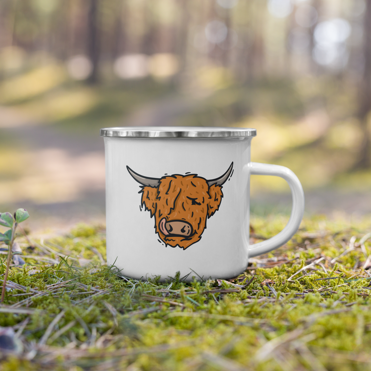 Enamel Mug | Hector the Highland Coo