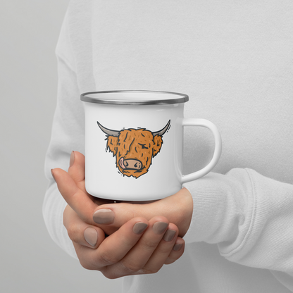 Enamel Mug | Hector the Highland Coo