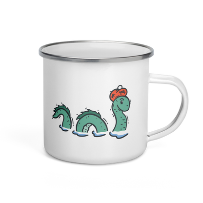 Enamel Mug | Nessie the Loch Ness Monster