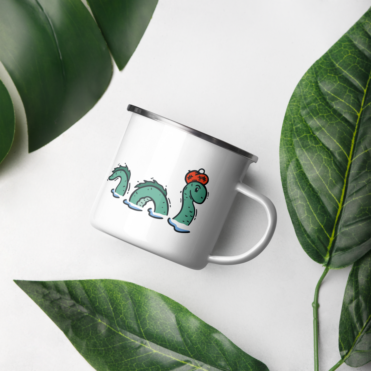 Enamel Mug | Nessie the Loch Ness Monster