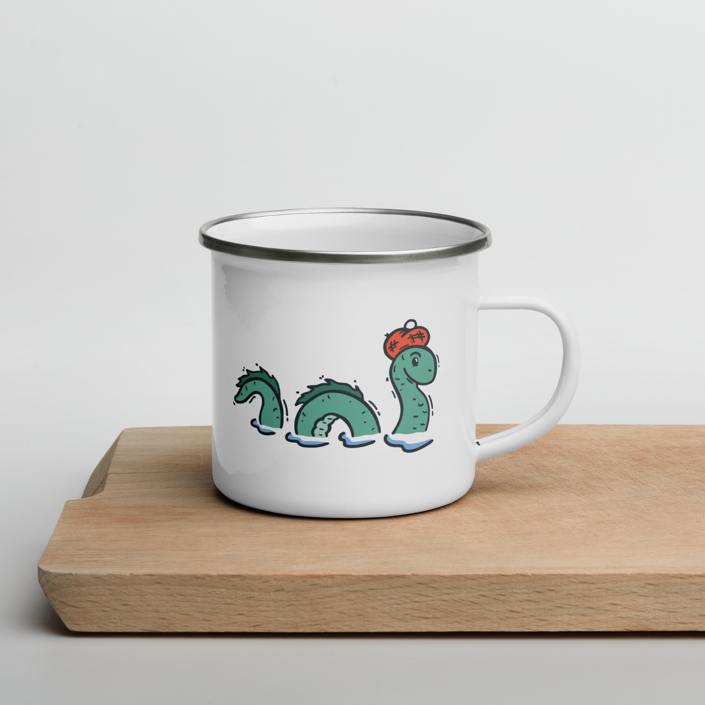 Enamel Mug | Nessie the Loch Ness Monster