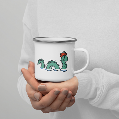 Enamel Mug | Nessie the Loch Ness Monster