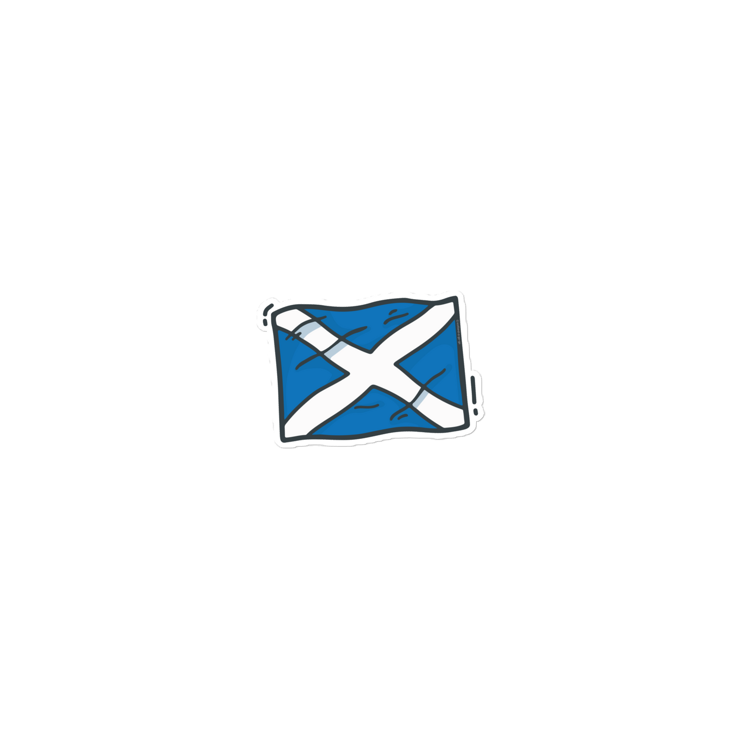 Sticker | Scottish Saltire