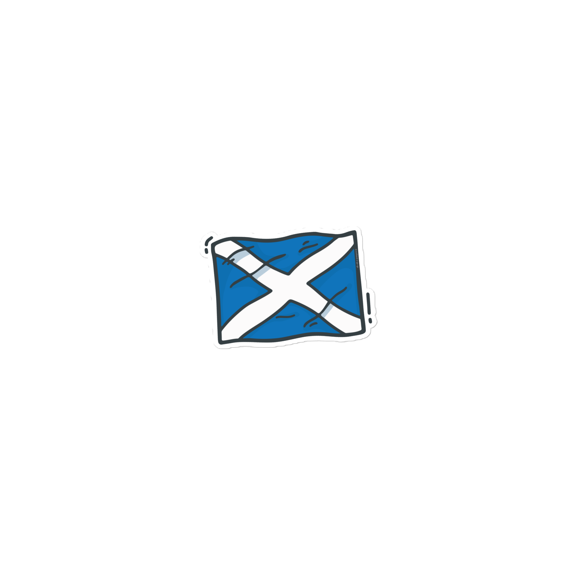 Sticker | Scottish Saltire