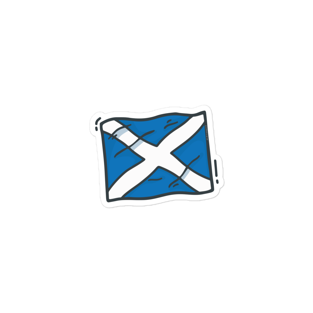 Sticker | Scottish Saltire