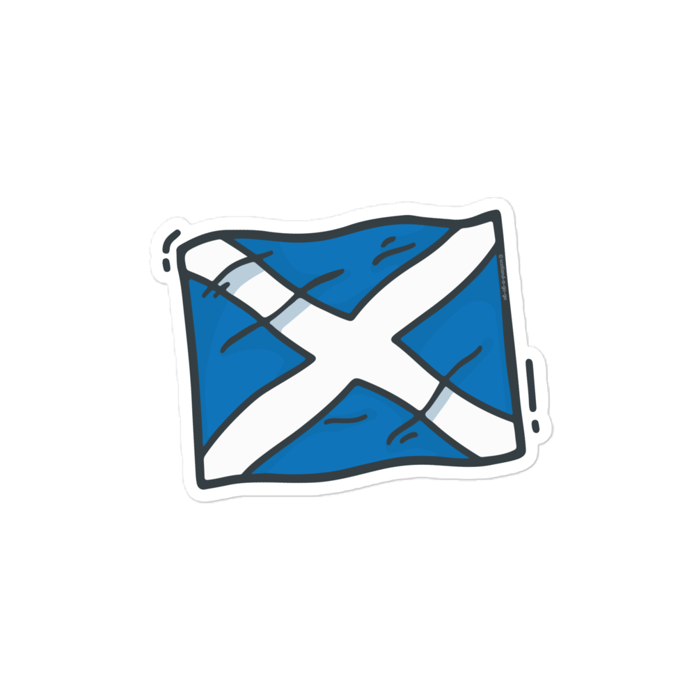 Sticker | Scottish Saltire