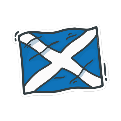 Sticker | Scottish Saltire