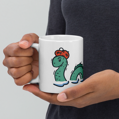 Glossy Mug | Nessie the Loch Ness Monster