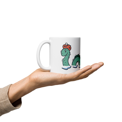 Glossy Mug | Nessie the Loch Ness Monster