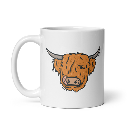 Glossy Mug | Hector the Highland Coo