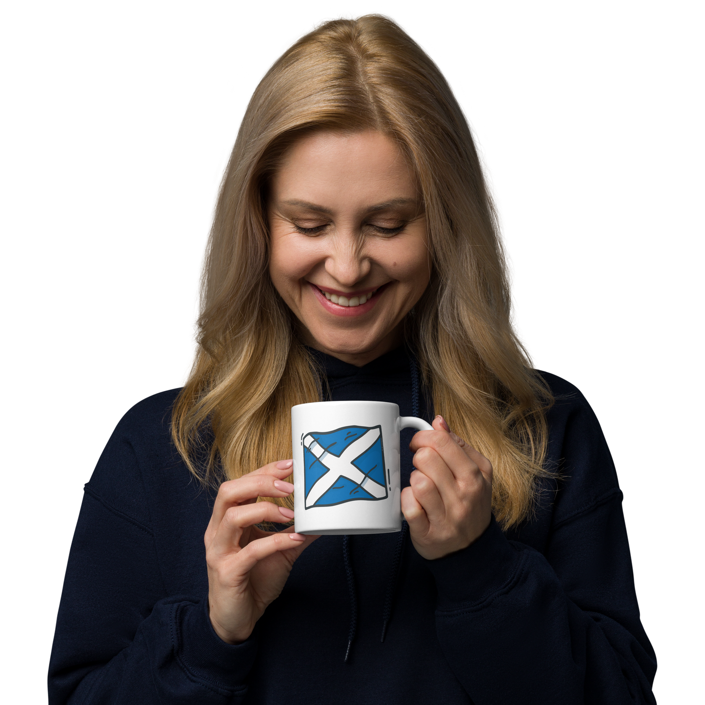 Glossy Mug | Scottish Saltire