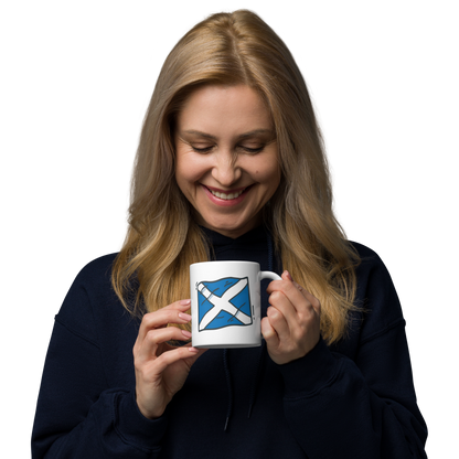 Glossy Mug | Scottish Saltire