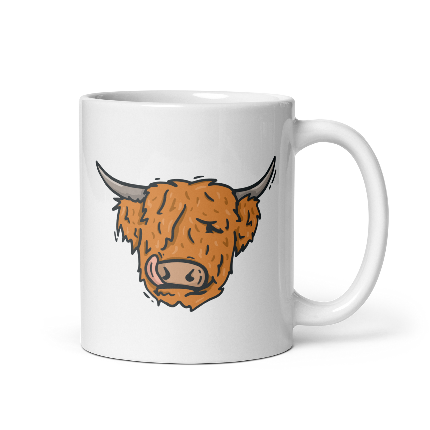 Glossy Mug | Hector the Highland Coo