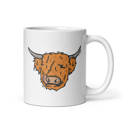 Glossy Mug | Hector the Highland Coo