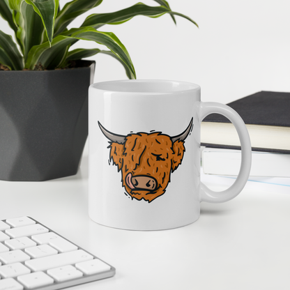 Glossy Mug | Hector the Highland Coo